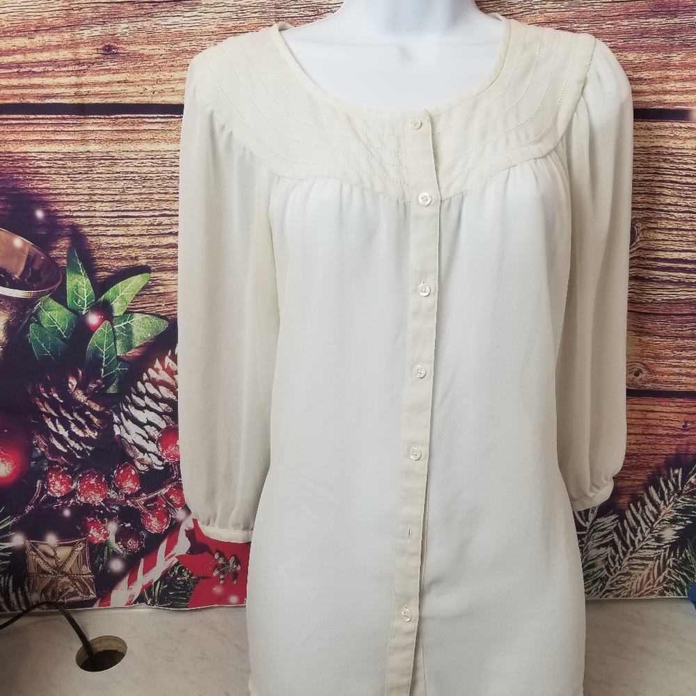 Loft Ann Taylor, women blouse, size M . - Picture 2 of 6